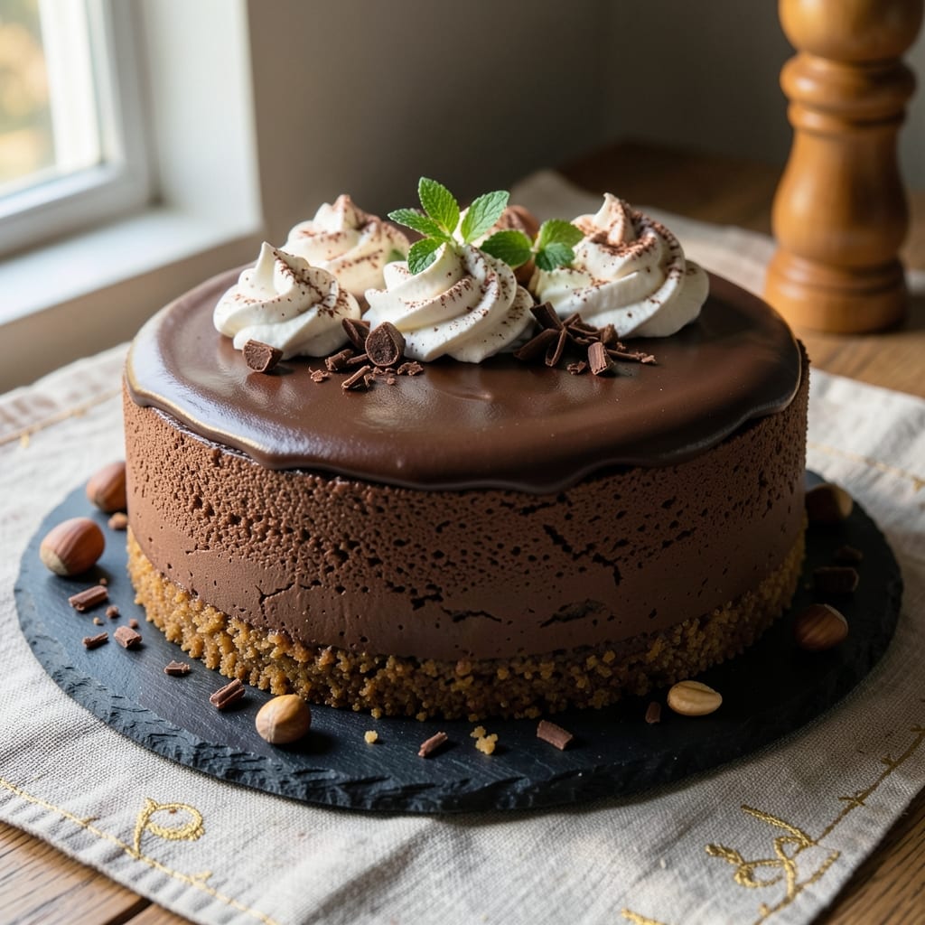 4-Inch Chocolate Cheesecake Recipe: Mini Bites With Silky Texture