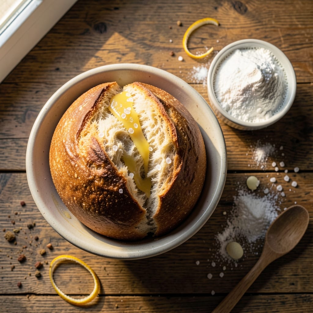 1 Lb White Bread Recipe: Artisan-Style Loaf in One Hour