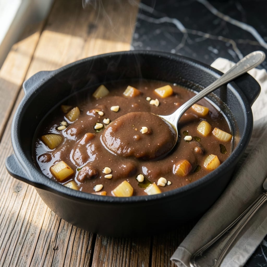 Brown Gravy Crock Pot Recipe: Slow-Simmered Richness for Mashed Potatoes