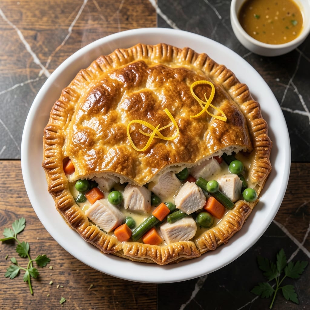 KFC Chicken Pot Pie Recipe: Copycat Flaky Crust With Creamy Filling