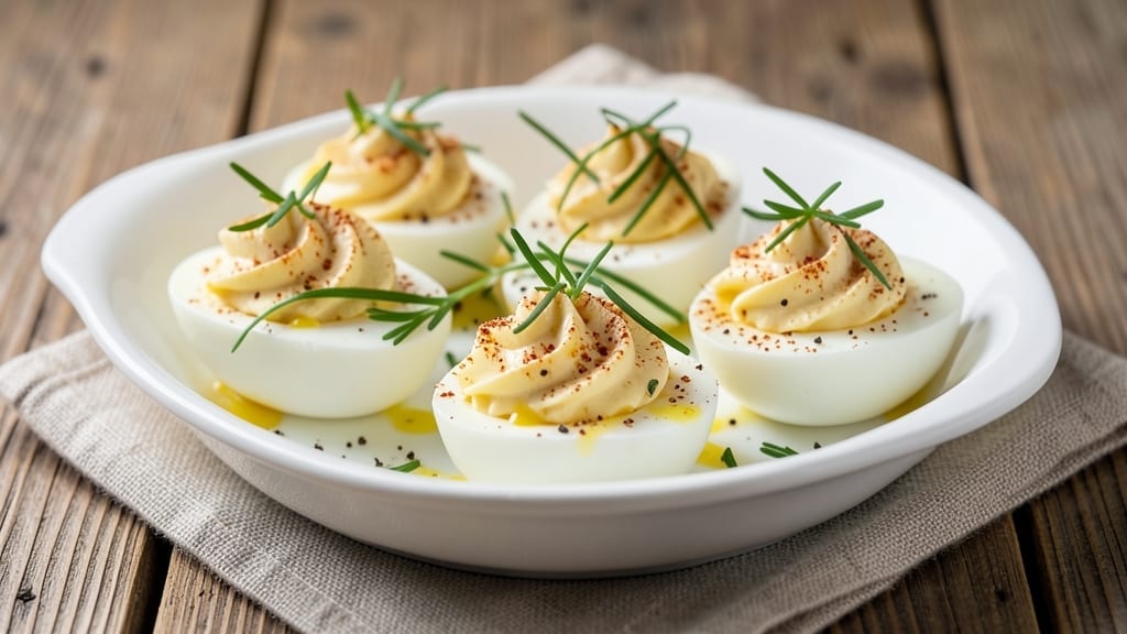7 Deviled Eggs Recipe: Bold Mustard and Paprika Kick