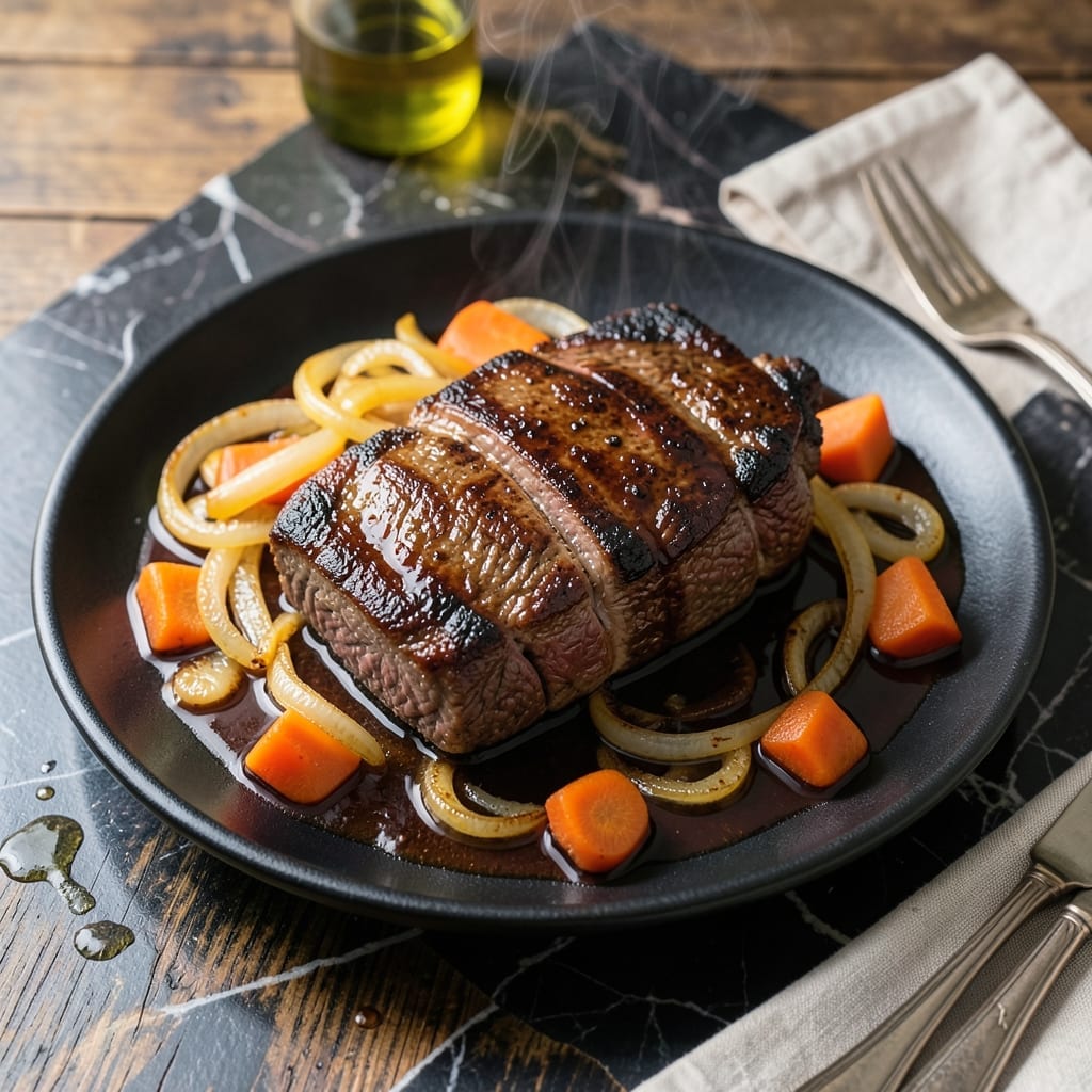 7 Bone Steak Crock Pot Recipe: Fall-Off-The-Bone Tender with Rich Gravy