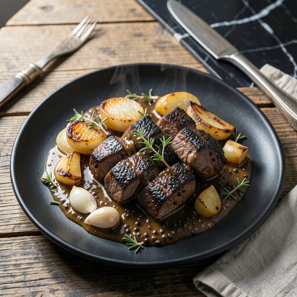 Peppercorn Steak Crock Pot Recipe: Slow-Cooked Tender Beef With Bold Spice
