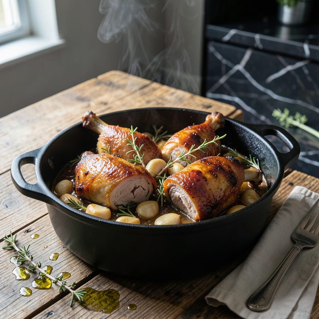 Crock Pot Duck Recipe: Hands-Off Rich and Tender Meat