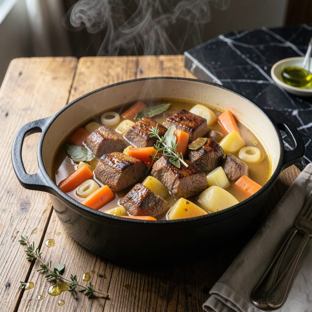 French Pot Au Feu Recipe: Rustic Beef and Vegetable Stew
