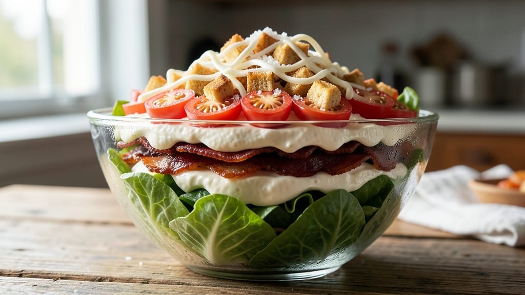 8 Layer Salad Recipe: Crunchy, Creamy, and Colorful Stacked Magic
