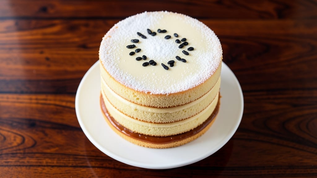 8-Layer Sponge Cake Recipe: Vanilla Bean Swirls and Buttery Layers 8-Layer Sponge Cake Recipe: Vanilla Bean Swirls and Buttery Layers