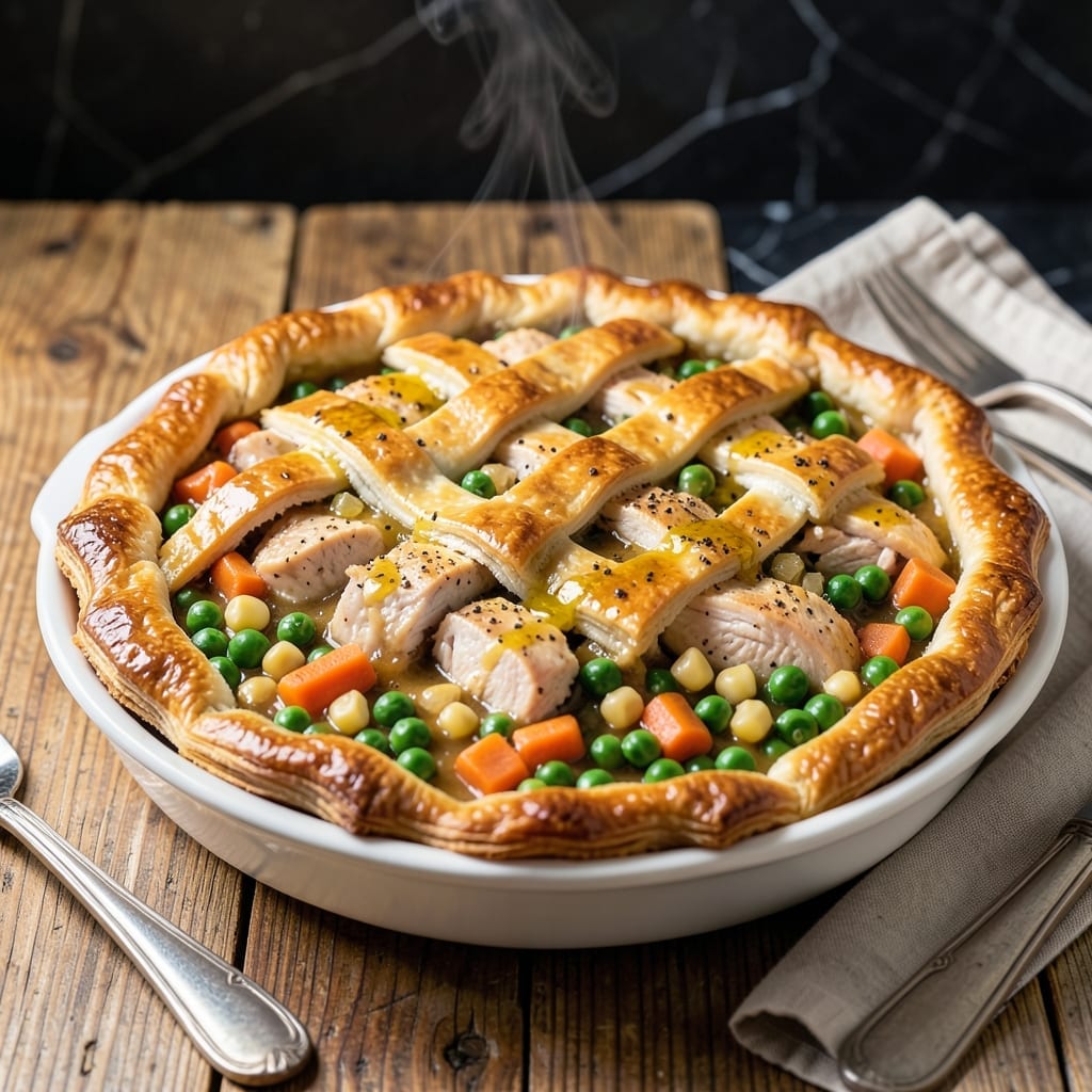 Campbell's Chicken Pot Pie Recipe: Homemade Comfort in a Flaky Crust Campbell's Chicken Pot Pie Recipe: Homemade Comfort in a Flaky Crust