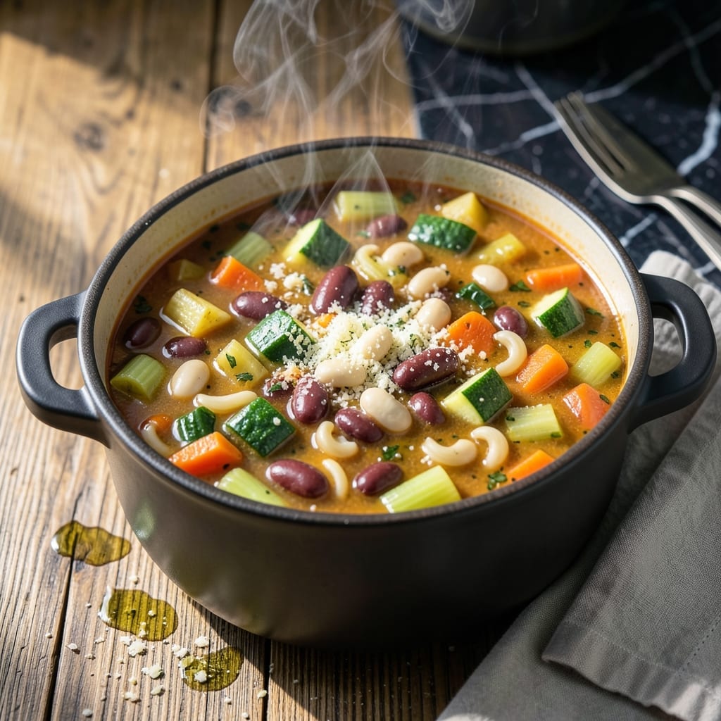 Minestrone Crock Pot Recipe: Hands-Off Rustic Italian Simmer