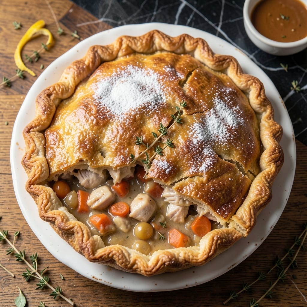 Willow Tree Chicken Pot Pie Recipe: Flaky Crust With Creamy Filling