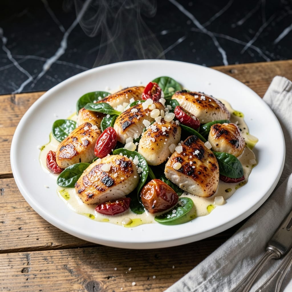 One Pot Tuscan Chicken Recipe: Sun-Dried Tomato and Spinach Infusion