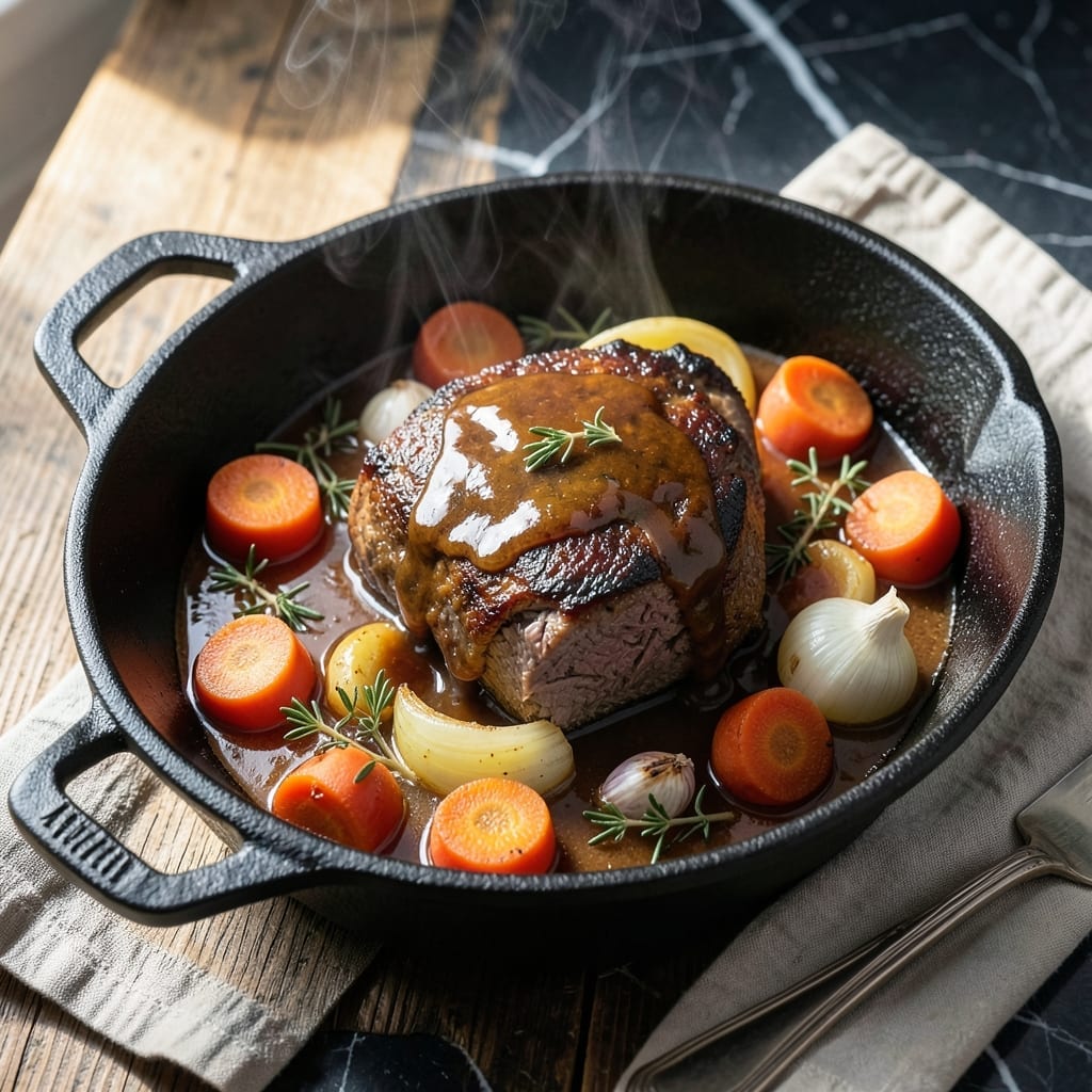 Apple Cider Pot Roast Recipe: Sweet and Savory Slow-Cooked Beef