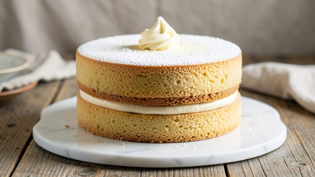 2 Layer 8 Inch Vanilla Cake Recipe: Buttery Swirls and Vanilla Frosting Harmony