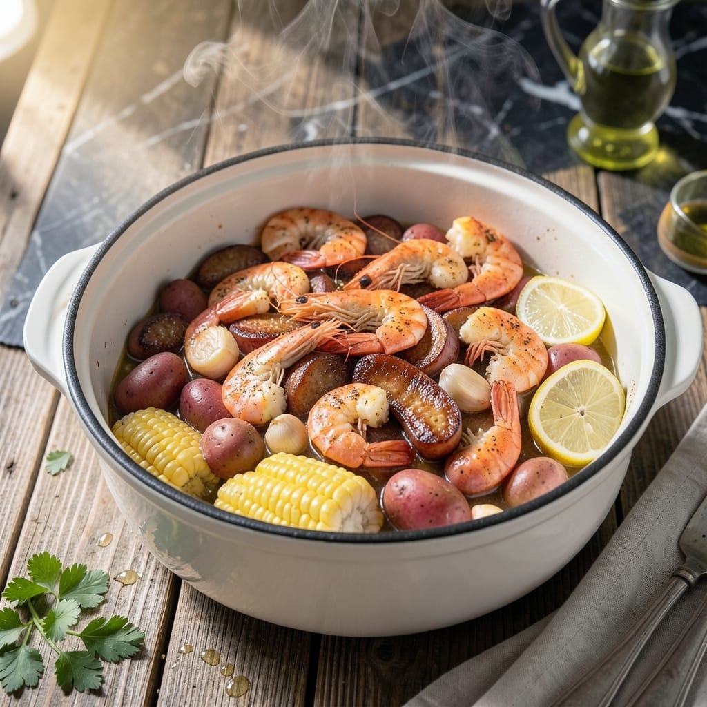 Shrimp Boil Crock Pot Recipe: Set It and Forget It Seafood Feast