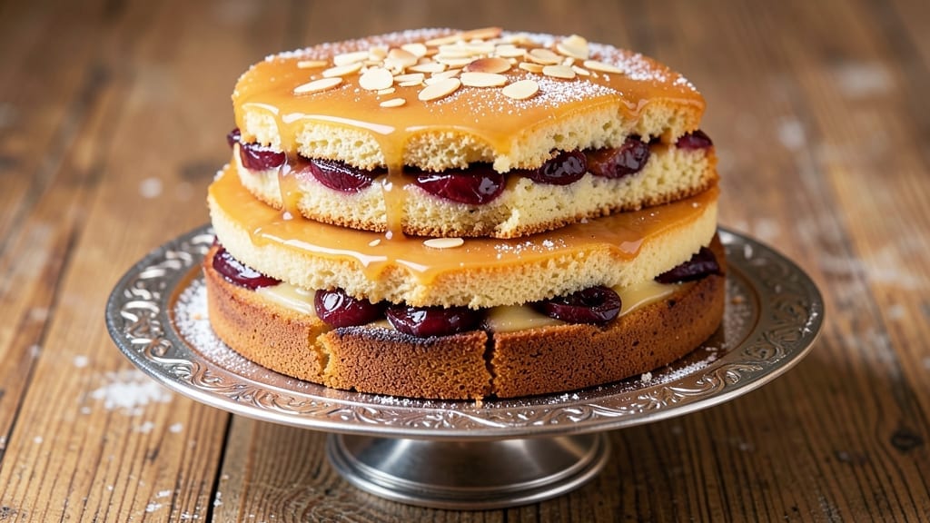 1 Kg Plum Cake Recipe: Buttery Layers and Spiced Fruit Filling