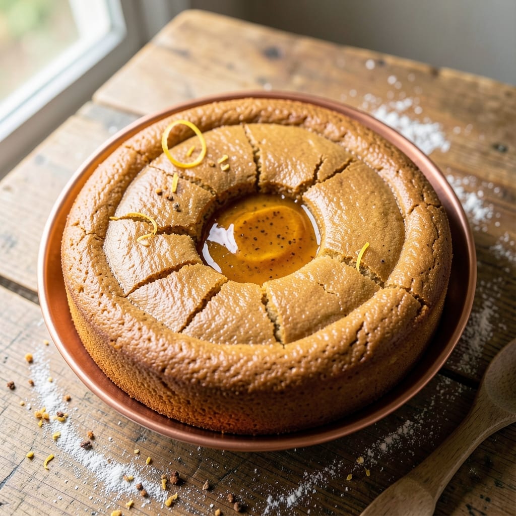 4-Ingredient Magic Cake Recipe: One-Bowl Wonder With Vanilla Bean Magic