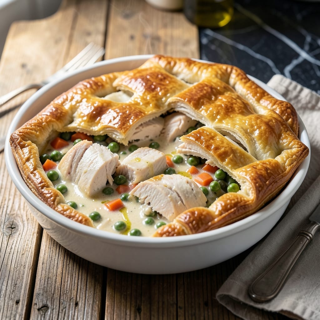 Chicken Crock Pot Pie Recipe: Hands-Off Flaky Crust Comfort