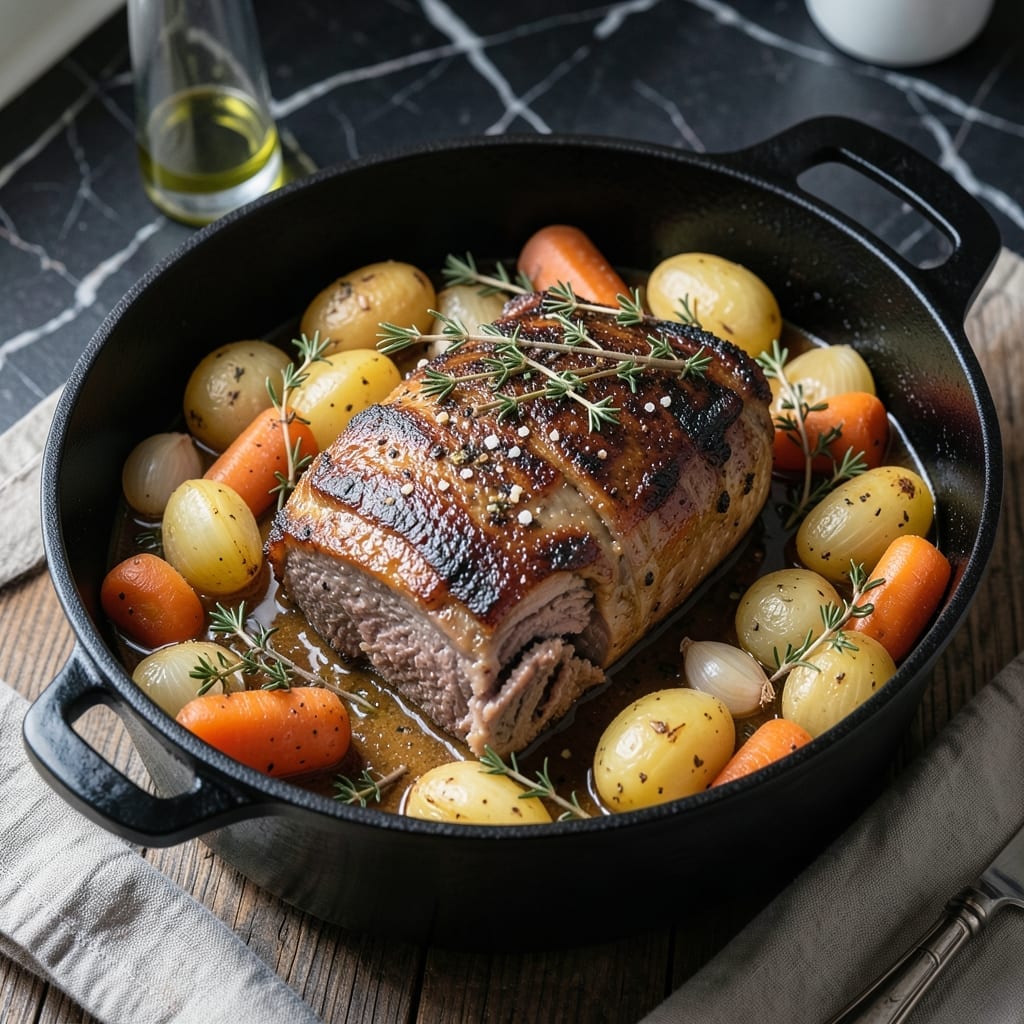 Easter Pot Roast Recipe: Spring Herb-Braised With Carrots and Potatoes