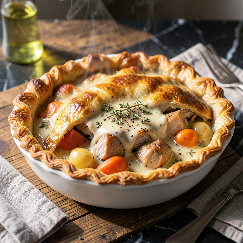 Chicken Thigh Pot Pie Recipe: Rustic Comfort With a Buttery Crust