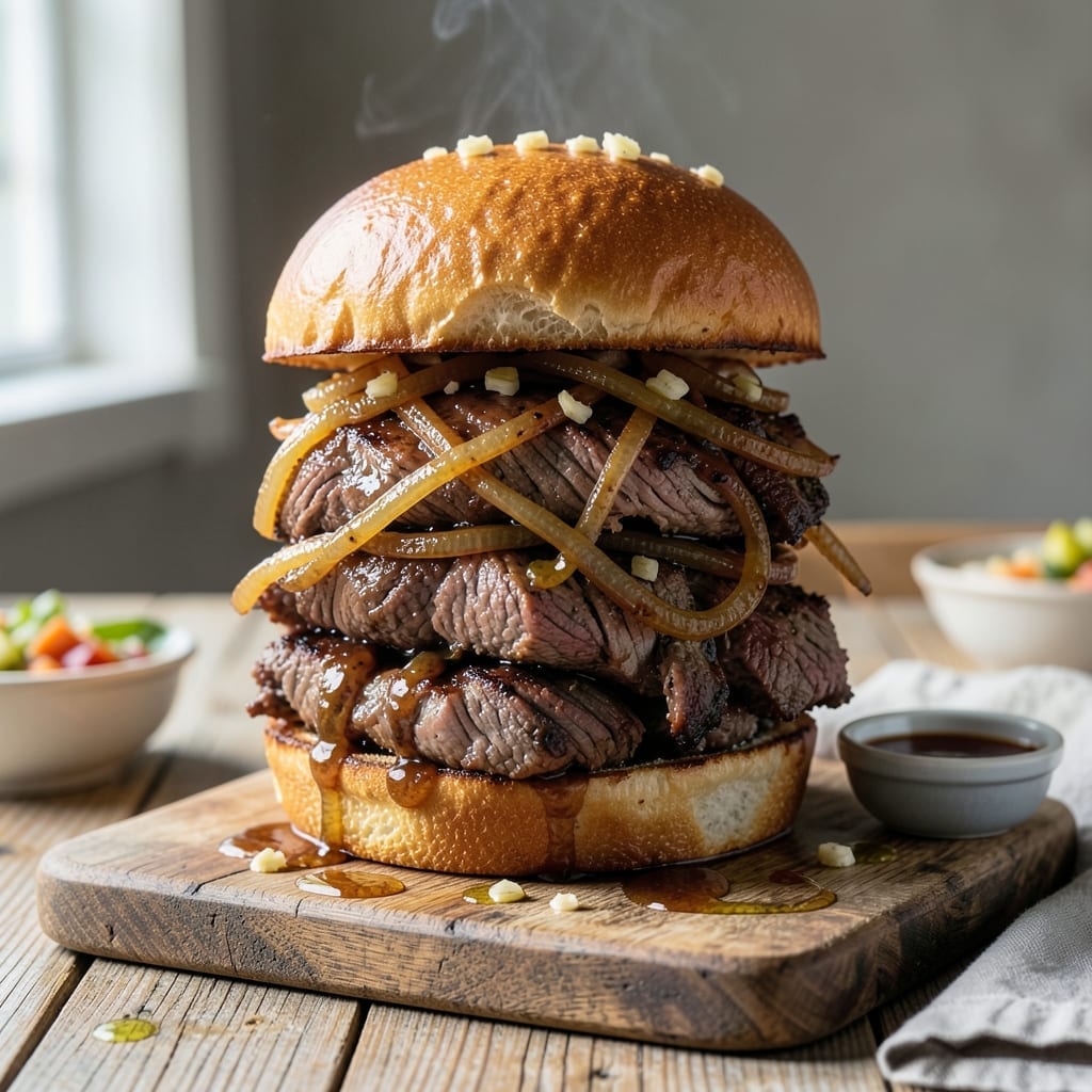 Chuck Roast Sandwich Crock Pot Recipe: Shredded Beef with Au Jus