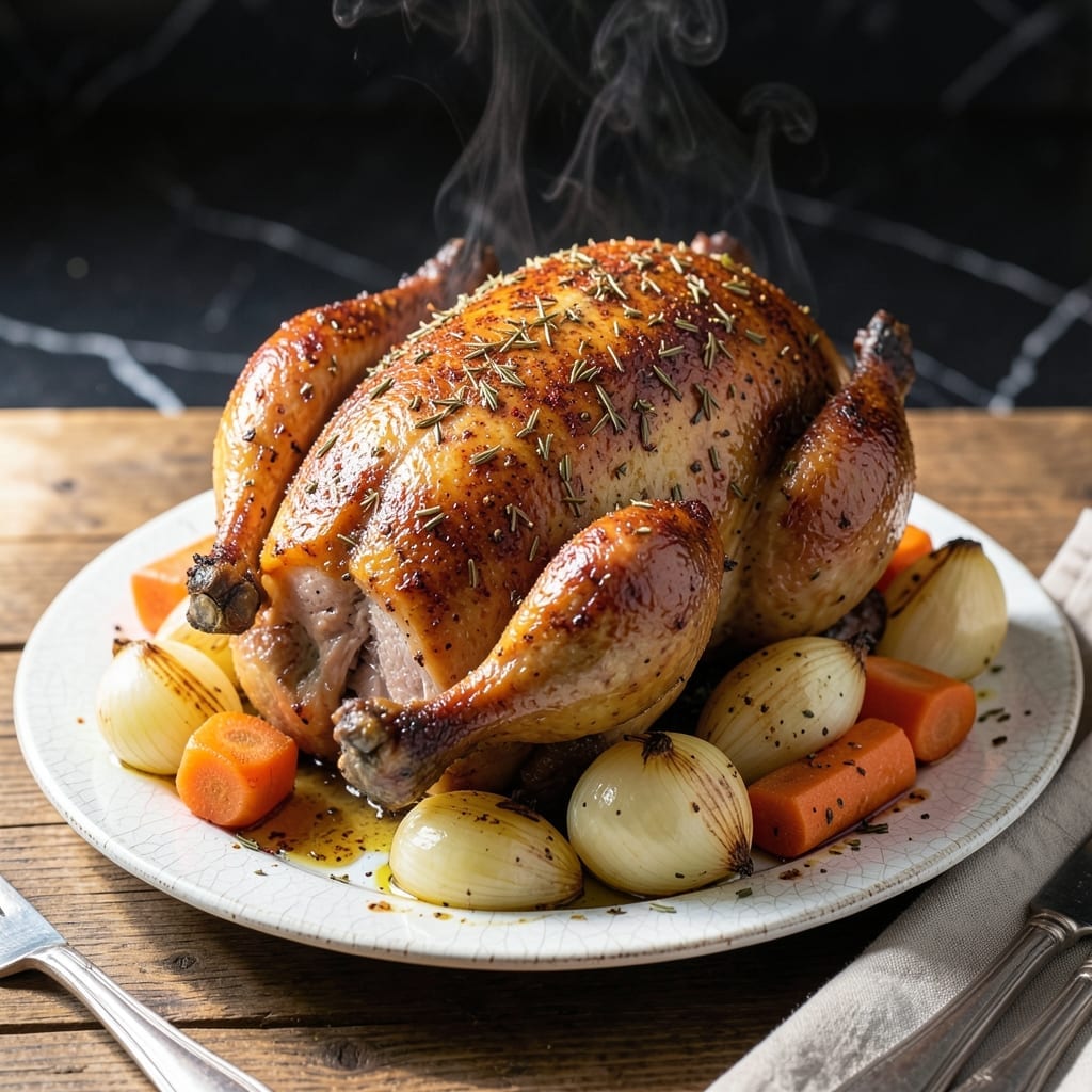 Rotisserie Chicken in a Crock Pot Recipe: Effortless Herb-Roasted Results
