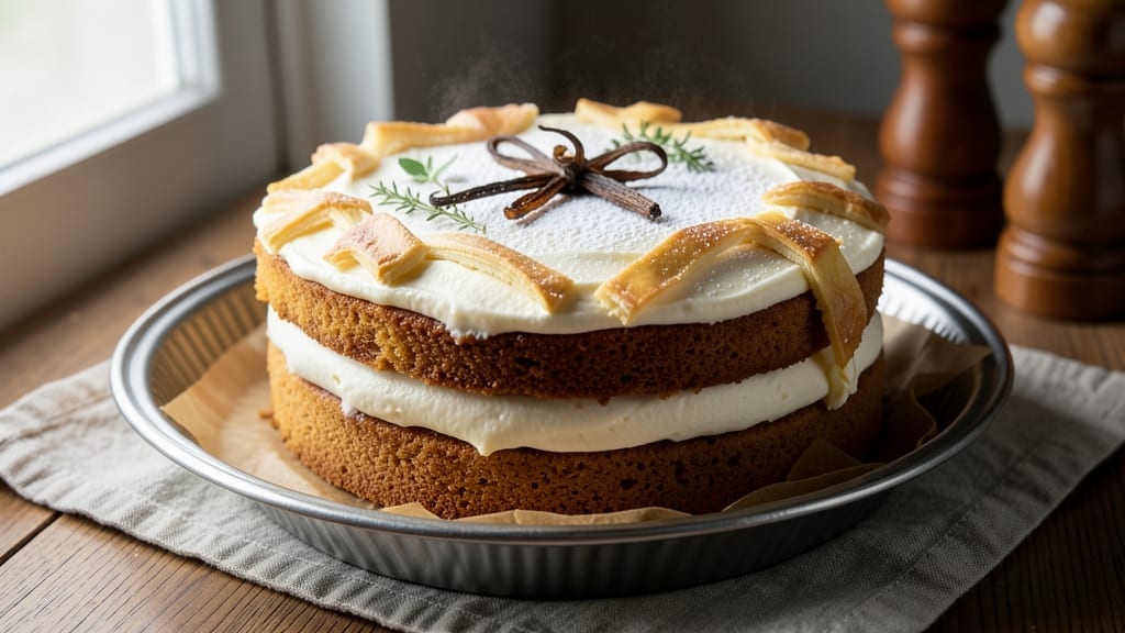9-Inch Butter Cake Recipe: Golden Dome With Vanilla Bean Swirls 9-Inch Butter Cake Recipe: Golden Dome With Vanilla Bean Swirls
