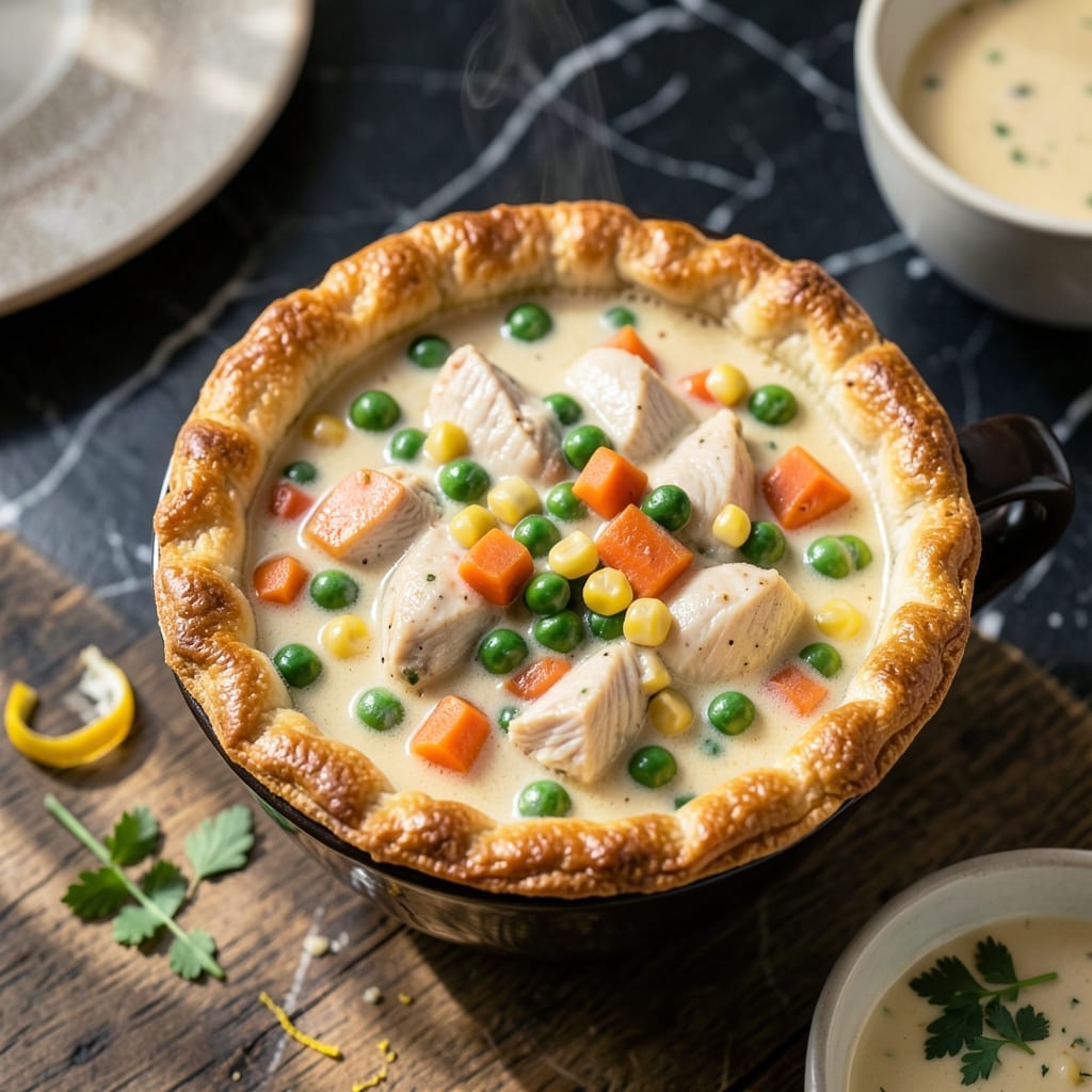 Microwave Chicken Pot Pie Recipe: Single-Serve Comfort in Minutes
