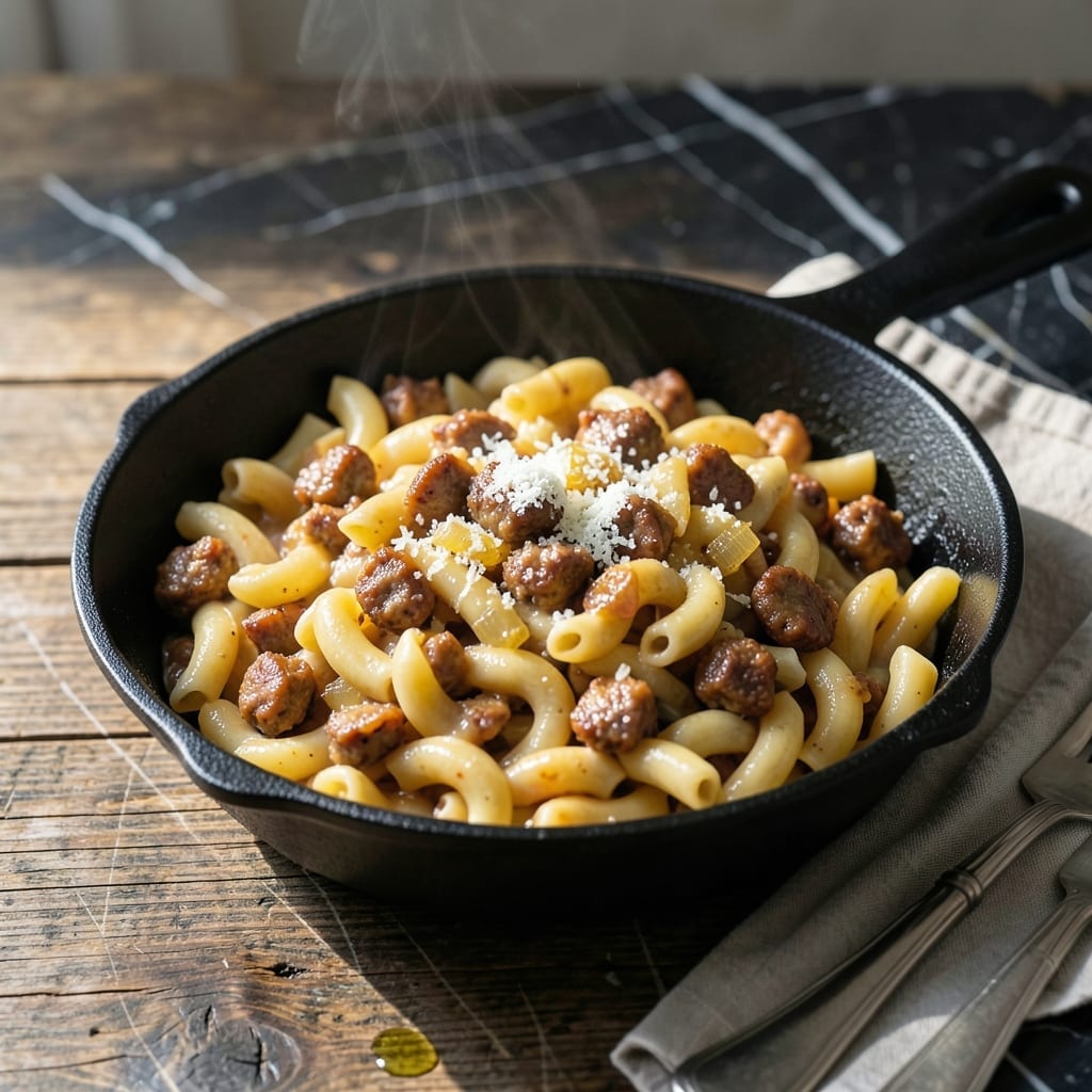 Sausage Pasta One Pot Recipe: Rustic Flavor in a Single Pan Sausage Pasta One Pot Recipe: Rustic Flavor in a Single Pan
