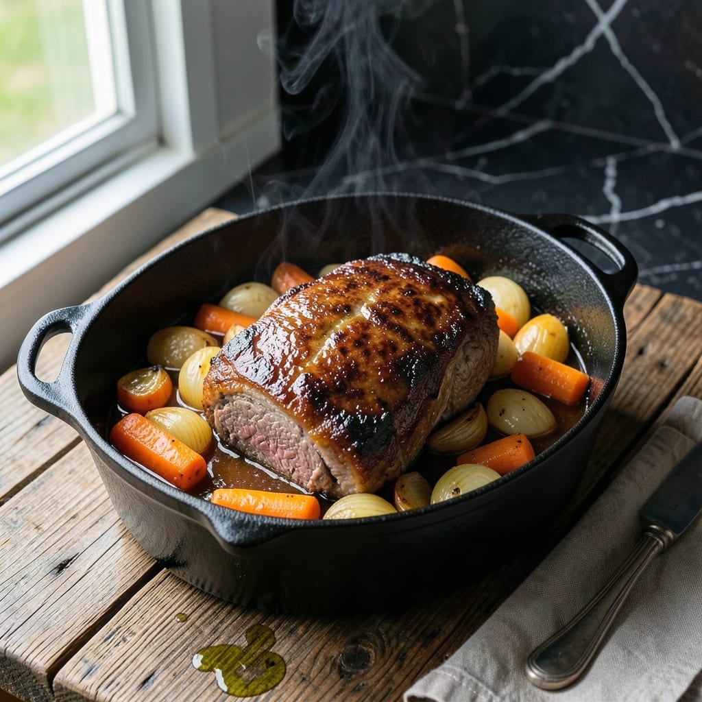 3 Hour Pot Roast Recipe: Dutch Oven Herb-Infused Succulence 3 Hour Pot Roast Recipe: Dutch Oven Herb-Infused Succulence