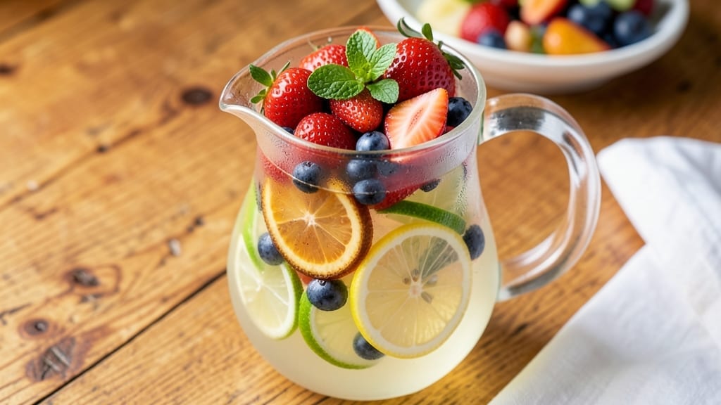 1 Gallon White Sangria Recipe: Bright Citrus and Spiced Wine Fusion
