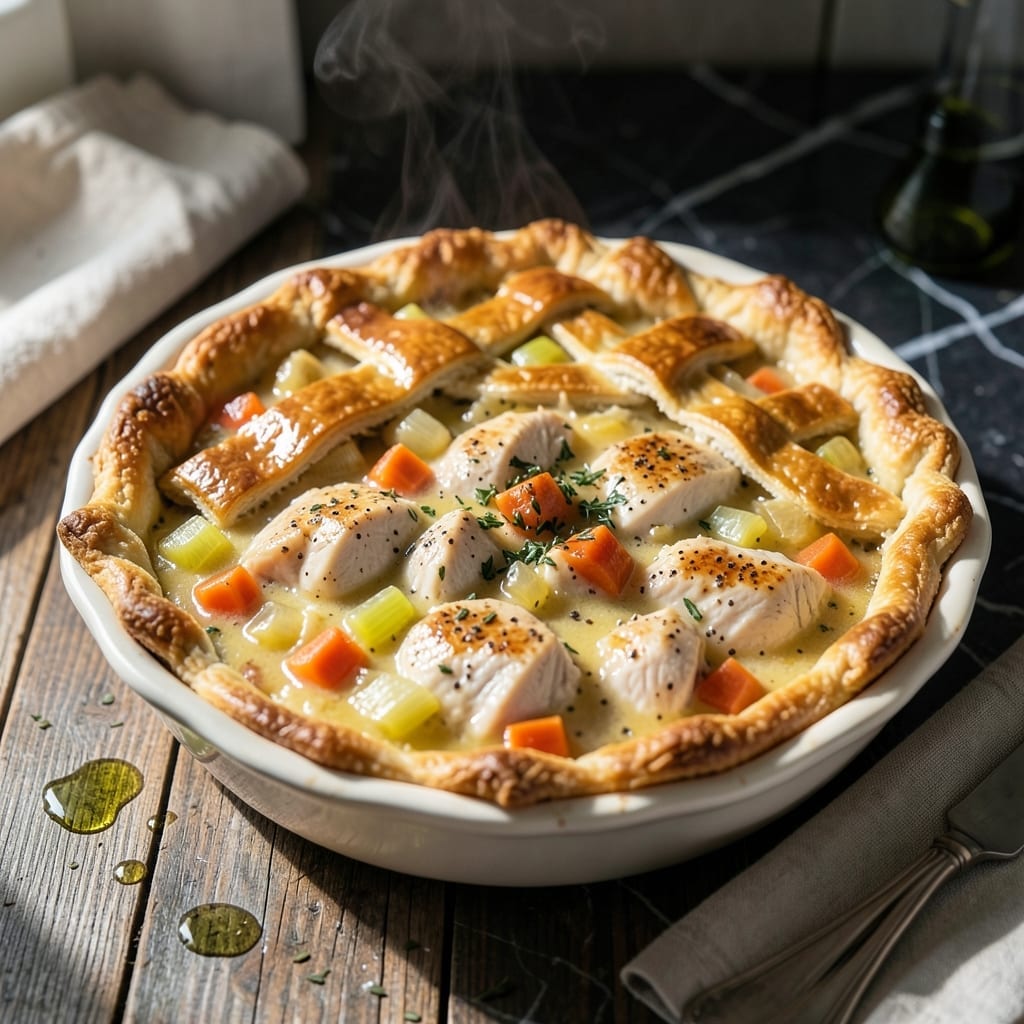 Kroger Chicken Pot Pie Recipe: Homestyle Filling in a Flaky Crust Kroger Chicken Pot Pie Recipe: Homestyle Filling in a Flaky Crust