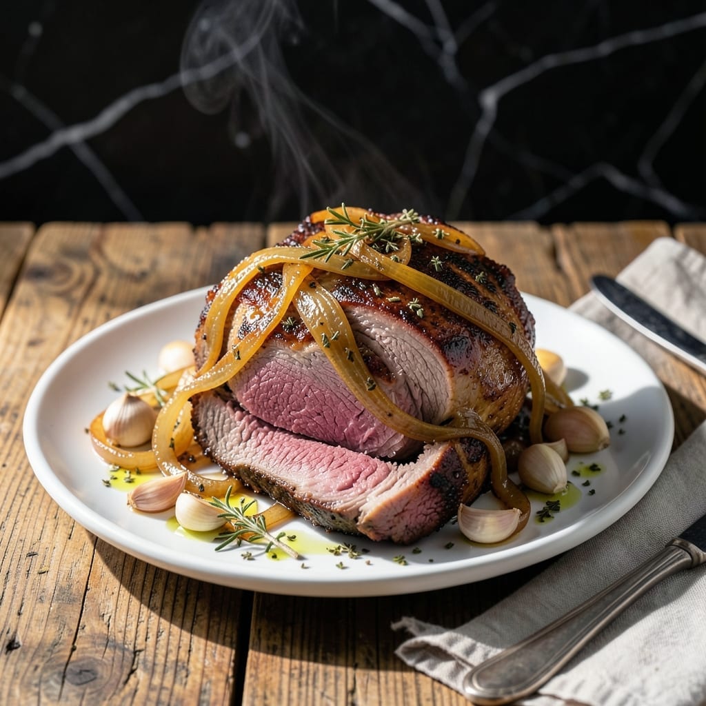 New York Roast Crock Pot Recipe: Melt-In-Your-Mouth Slow Cooked Beef New York Roast Crock Pot Recipe: Melt-In-Your-Mouth Slow Cooked Beef