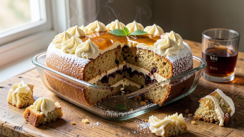 1970 Bacardi Rum Cake Recipe: Boozy Moistness With Caramelized Topping