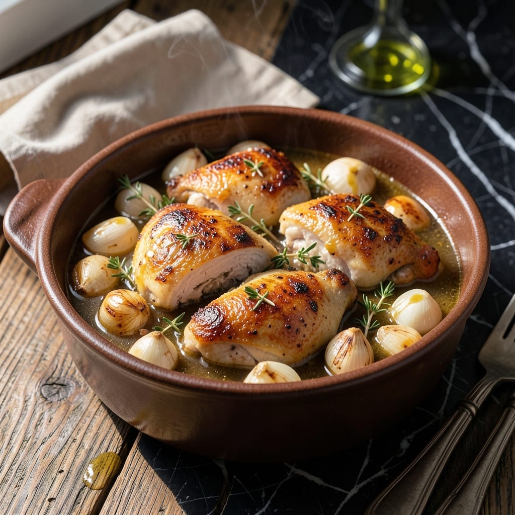 Garlic Chicken Crock Pot Recipe: Set It and Forget It Savory Dinner