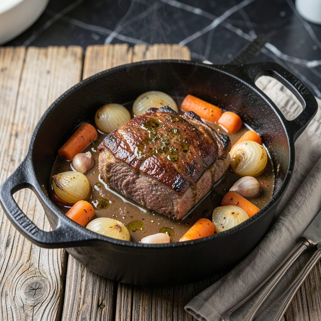 Kosher Pot Roast Recipe: Sunday Supper Succulence With Root Vegetables