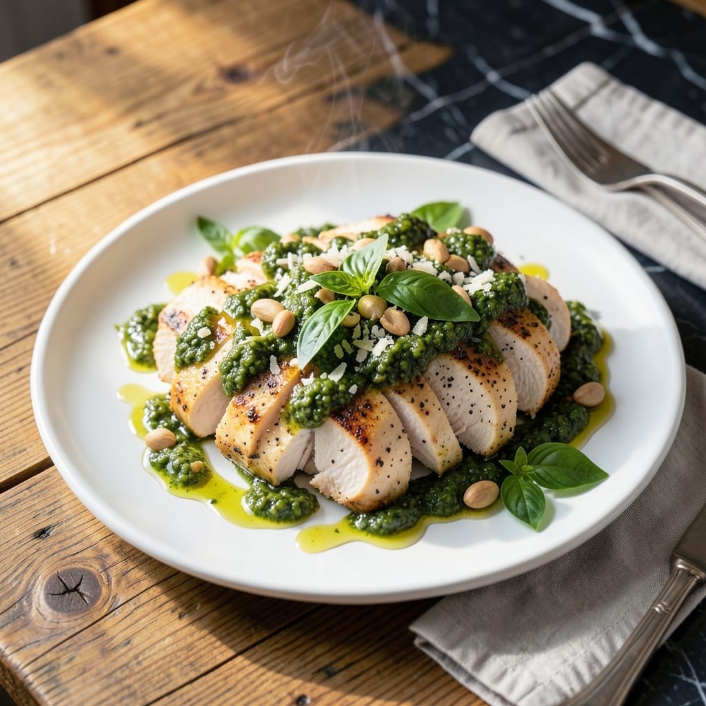 Chicken Pesto Instant Pot Recipe: Fresh Basil Flavor in 15 Minutes