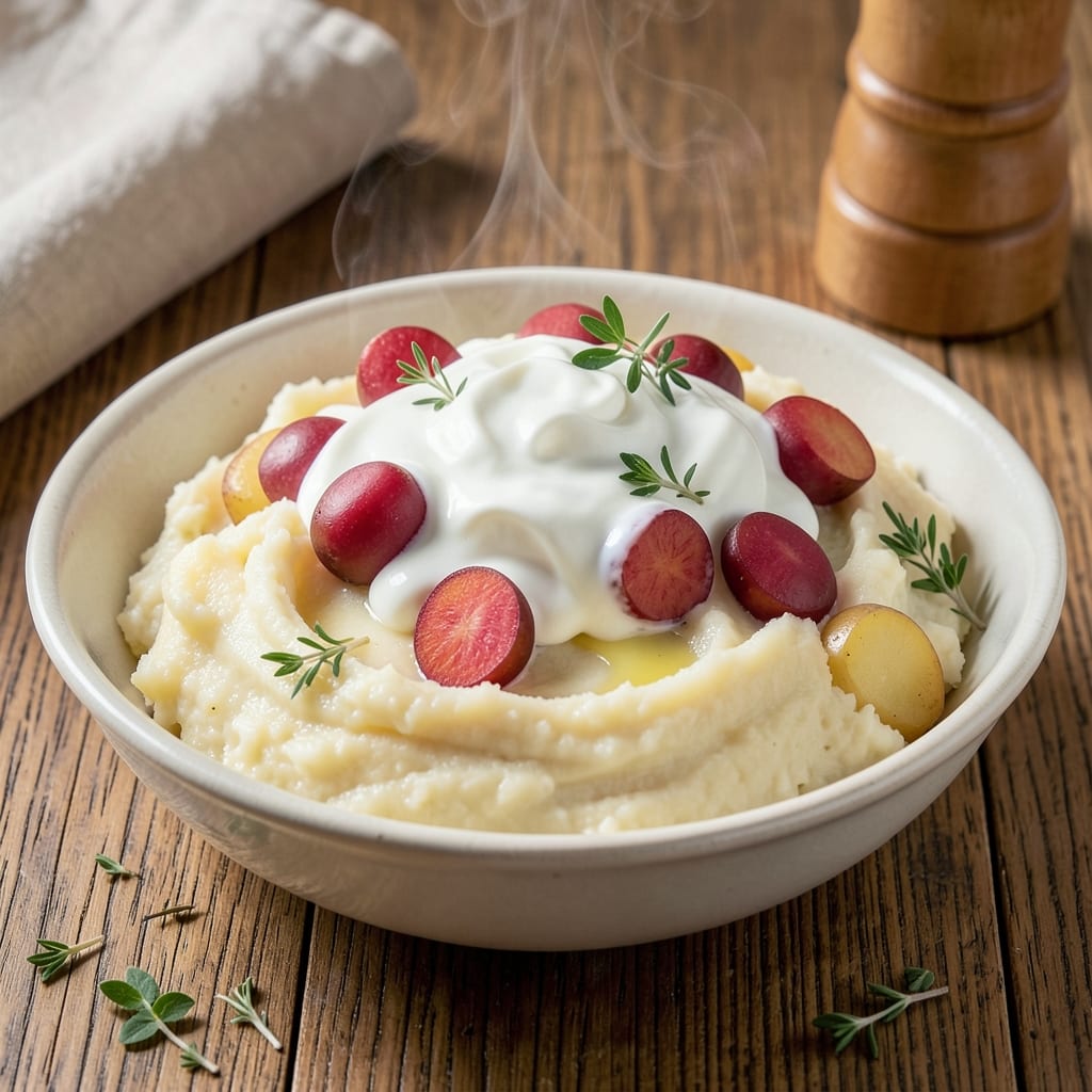 3 Potato Mashed Potatoes Recipe: Triple Creaminess Without the Lumps 3 Potato Mashed Potatoes Recipe: Triple Creaminess Without the Lumps