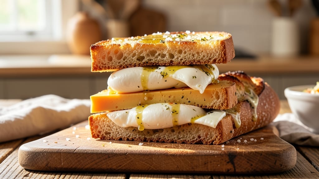 3 Cheese Sandwich Recipe: Gooey Melted Magic in 10 Minutes