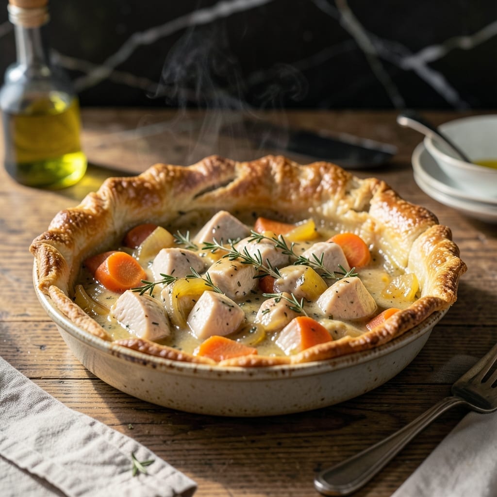 Jamie Oliver Chicken Pot Pie Recipe: Flaky Crust With Hearty Filling Jamie Oliver Chicken Pot Pie Recipe: Flaky Crust With Hearty Filling
