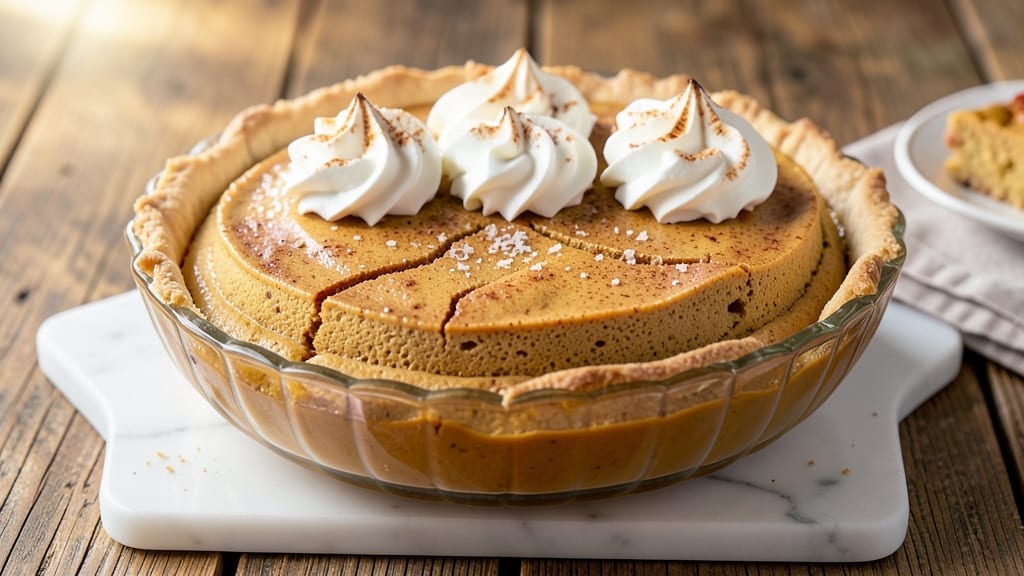 3 Layer Pumpkin Pie Recipe: Vanilla Bean Swirls and Spiced Crust Magic