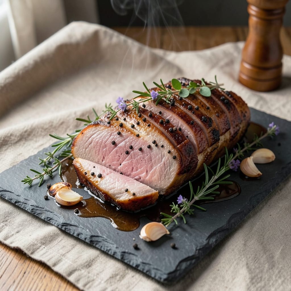 4.5 Pound Pork Loin Recipe: Pan-Seared to Juicy Pink Perfection