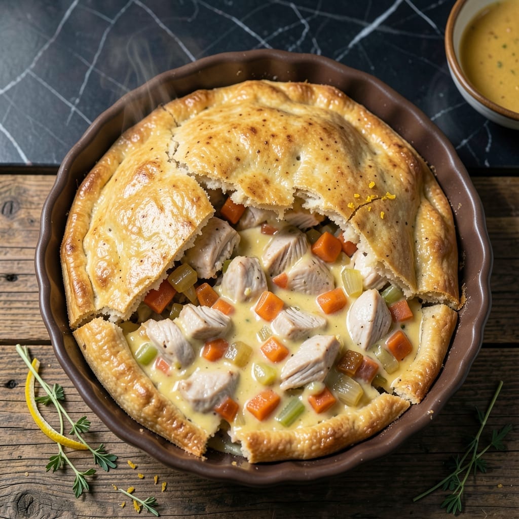 Chicken Pot Pie Recipe in Spanish: Traditional Comfort With Latin Flair