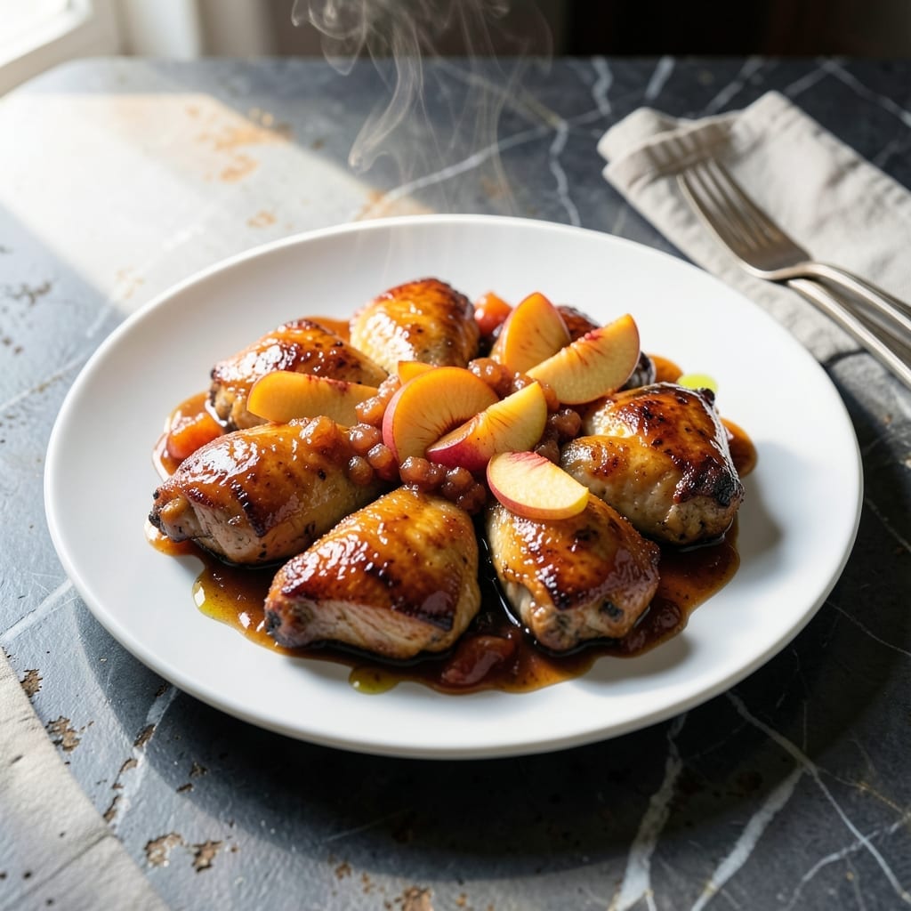 Peach Chicken Crock Pot Recipe: Effortless Sweet-Savory Fusion