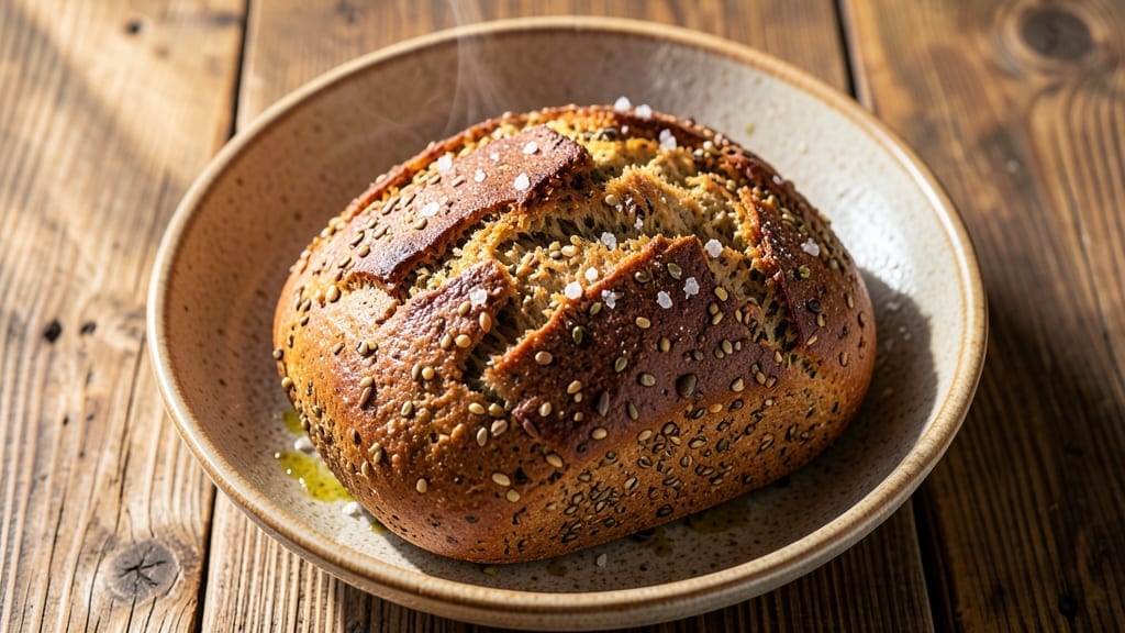 100 Whole Wheat Multigrain Bread Recipe: Nutrient-Packed Crust With No-Knead Ease