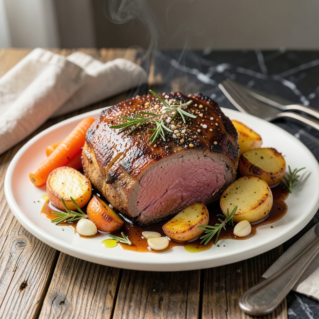 Instant Pot Round Roast Recipe: Set-It-and-Forget-It Savory Succulence Instant Pot Round Roast Recipe: Set-It-and-Forget-It Savory Succulence