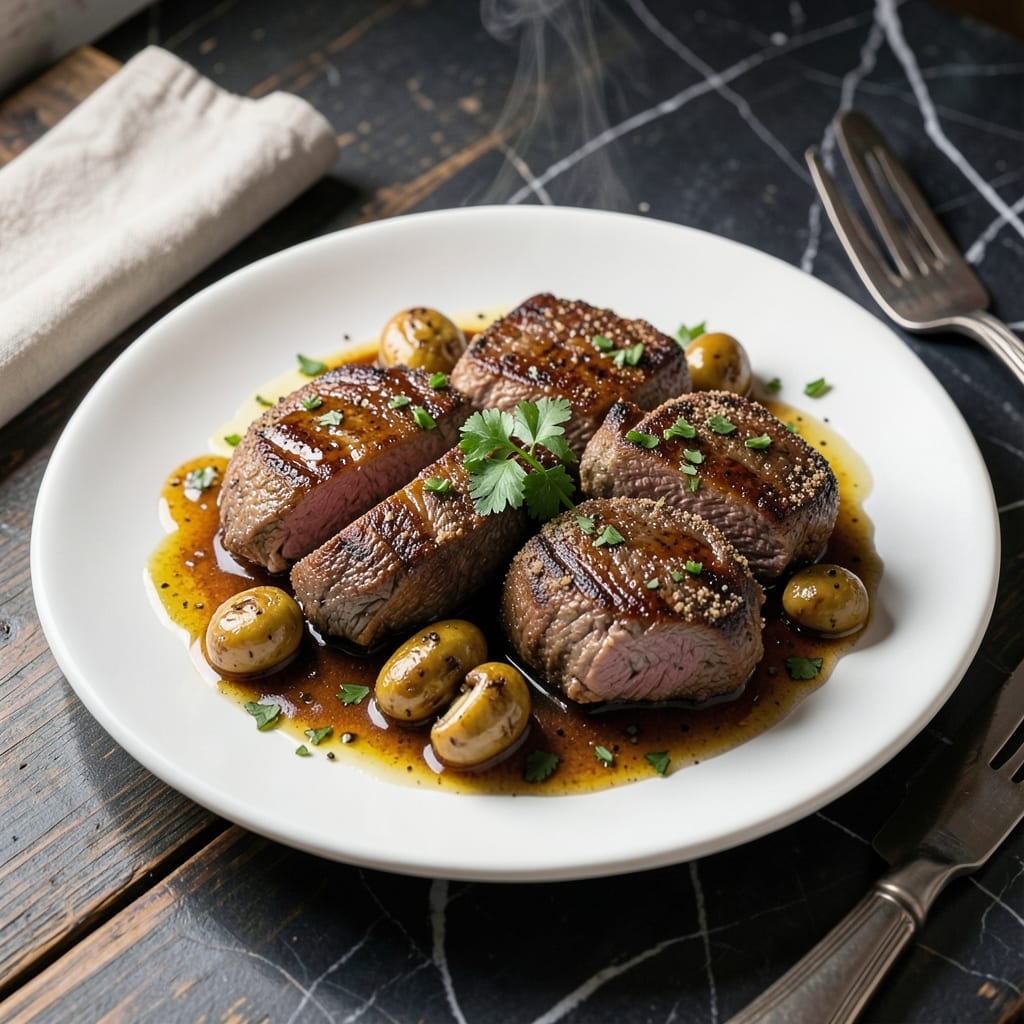Instant Pot Round Steak Recipe: Pressure-Cooked Tenderness With Mushroom Gravy