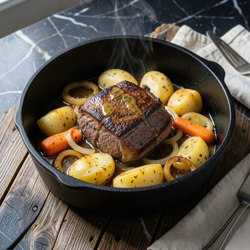 Pot Roast Recipe With Au Jus Packet: Slow Cooker Fork-Tender Richness