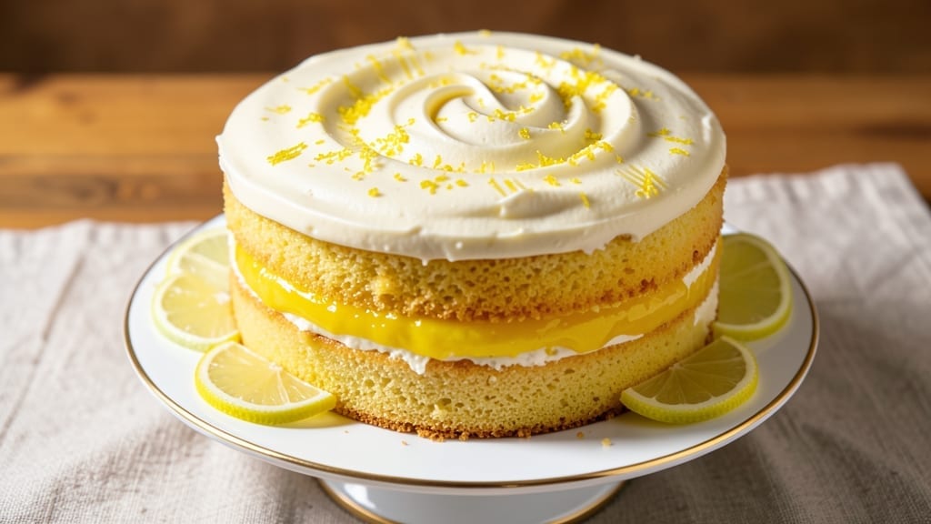 10-Inch Lemon Cake Recipe: Bright Citrus Zest and Buttery Layers