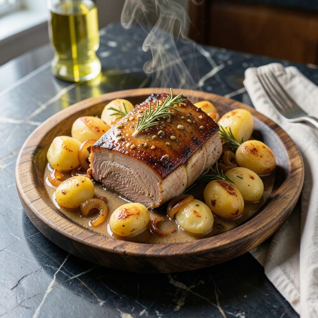 Crock Pot Pork Roast Recipe With Potatoes: Hands-Off Meal With Herb-Infused Gravy