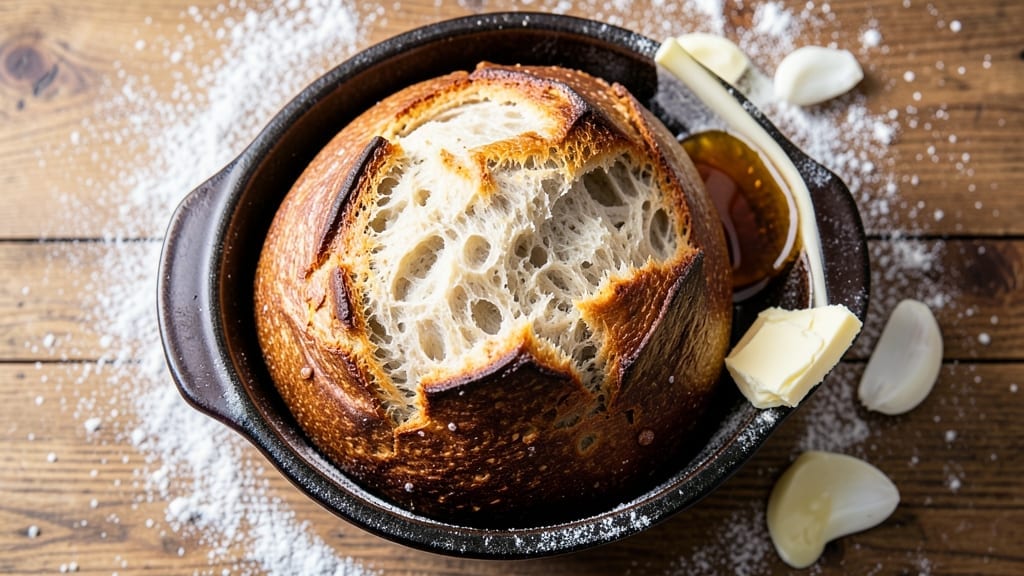 3 Qt Dutch Oven Bread Recipe: Homemade Artisan Crust in One Bowl 3 Qt Dutch Oven Bread Recipe: Homemade Artisan Crust in One Bowl